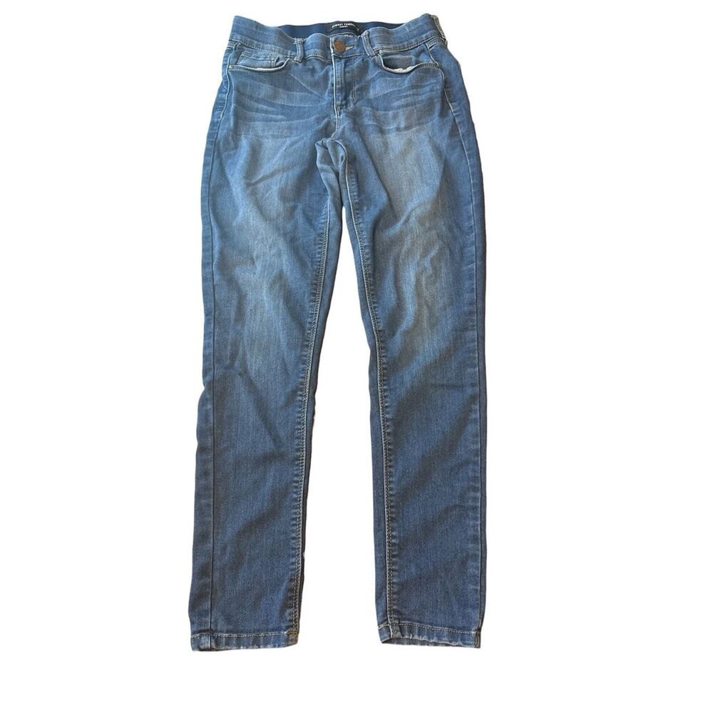 Almost Famous Jeans Size 5 Dark Wash Blue Skinny Stretch Denim Jeggings